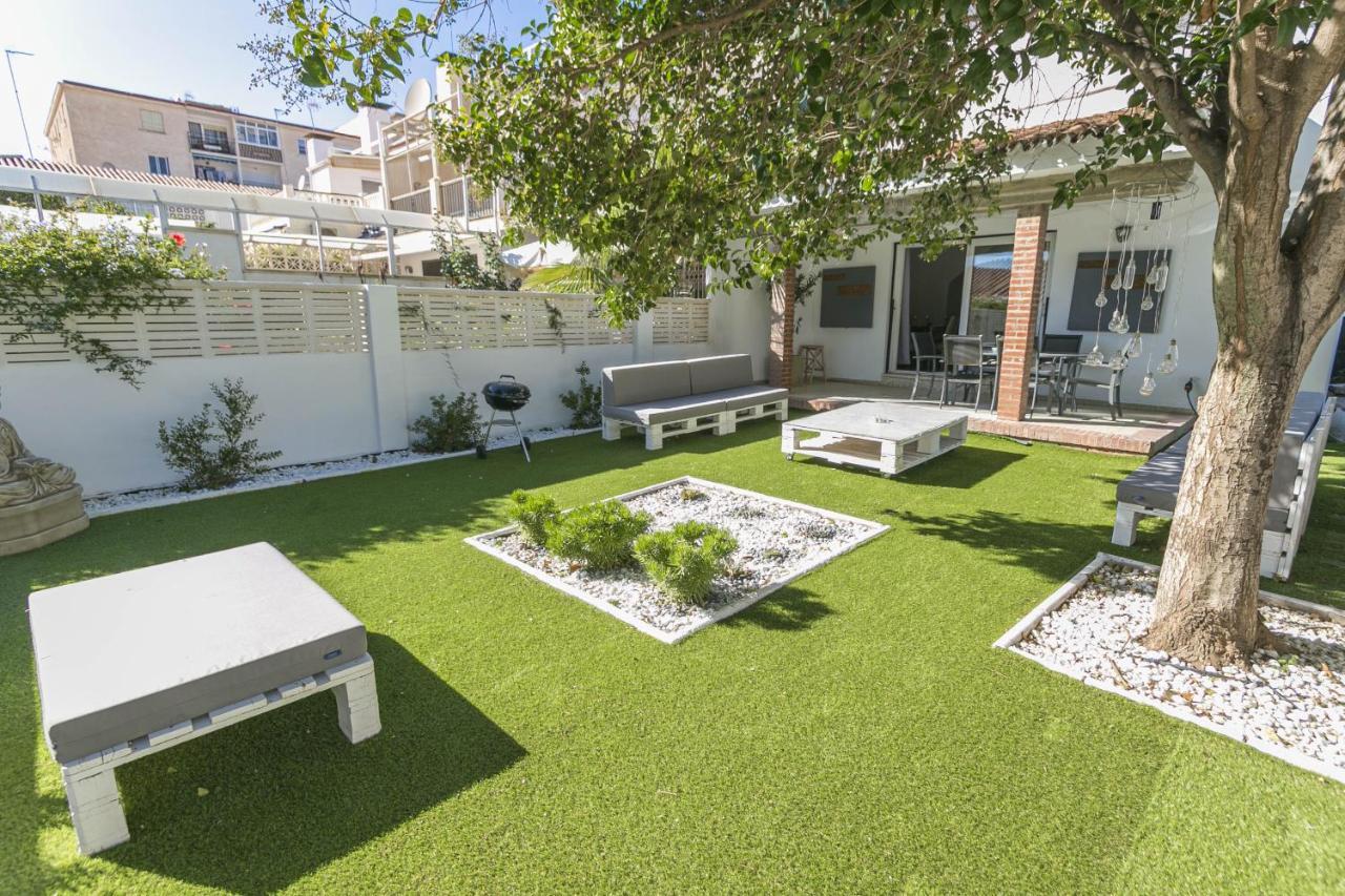 Canovas Nerja - Casa Parador Con Jardin Privado En Centro Nerja Ngoại thất bức ảnh